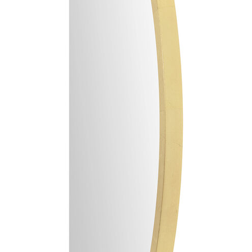 Kinsley 49 X 40 inch Clear and Gold Wall Mirror