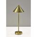 Ritchie 16 inch 2.00 watt Antique Brass LED Cordless Table Lamp Portable Light