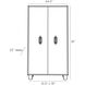 Magnus 44.5 inch Brindle Cabinet