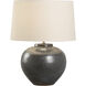 Kuro 15.5 inch 100.00 watt Black Table Lamp Portable Light