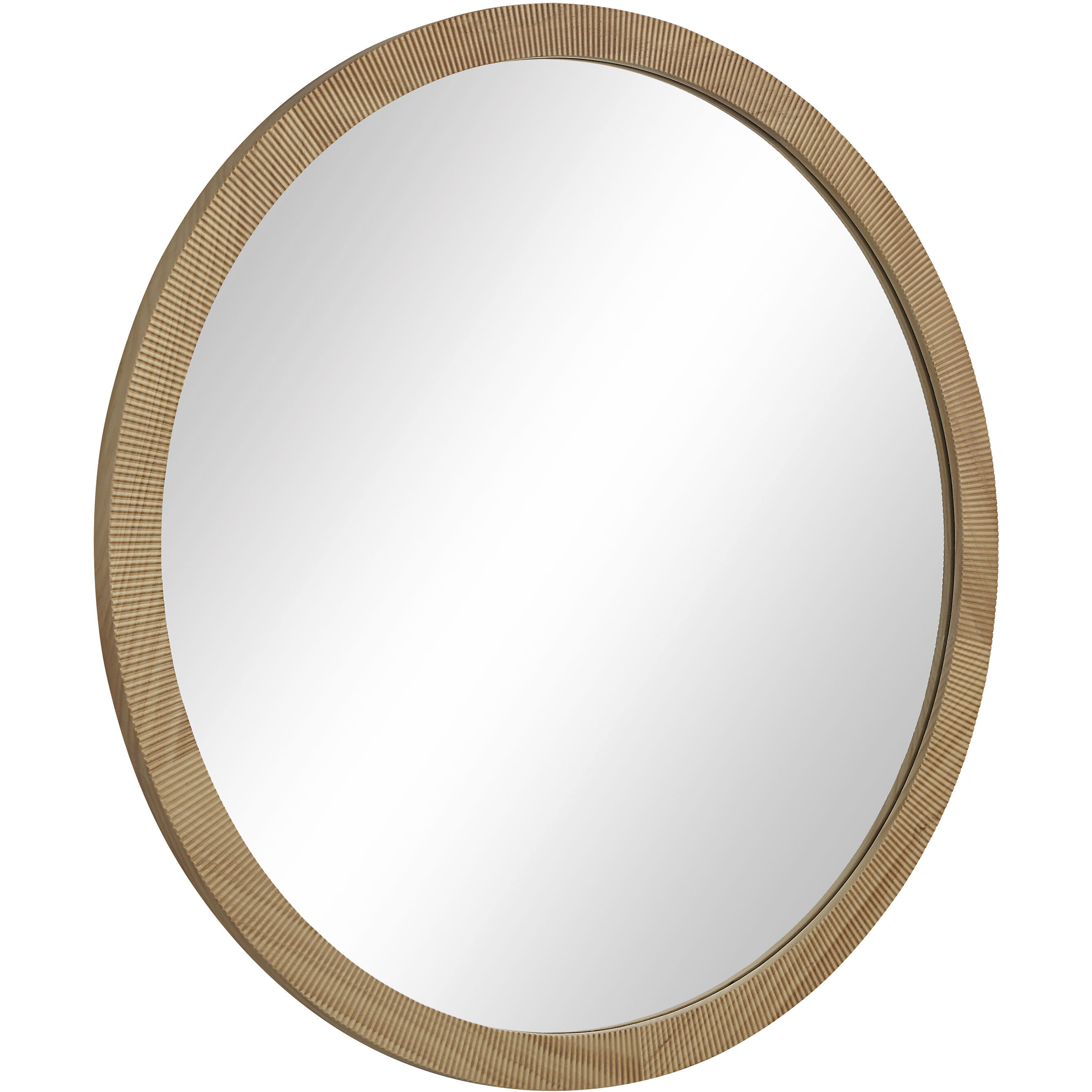 Noto 40 X 40 inch Natural Wall Mirror