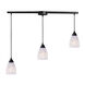 Millcreek 3 Light 36 inch Dark Rust Mini Pendant Ceiling Light