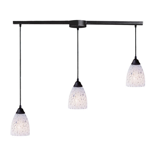 Millcreek 3 Light 36 inch Dark Rust Mini Pendant Ceiling Light