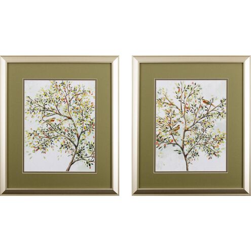 Landscapes Collection Green Framed Art