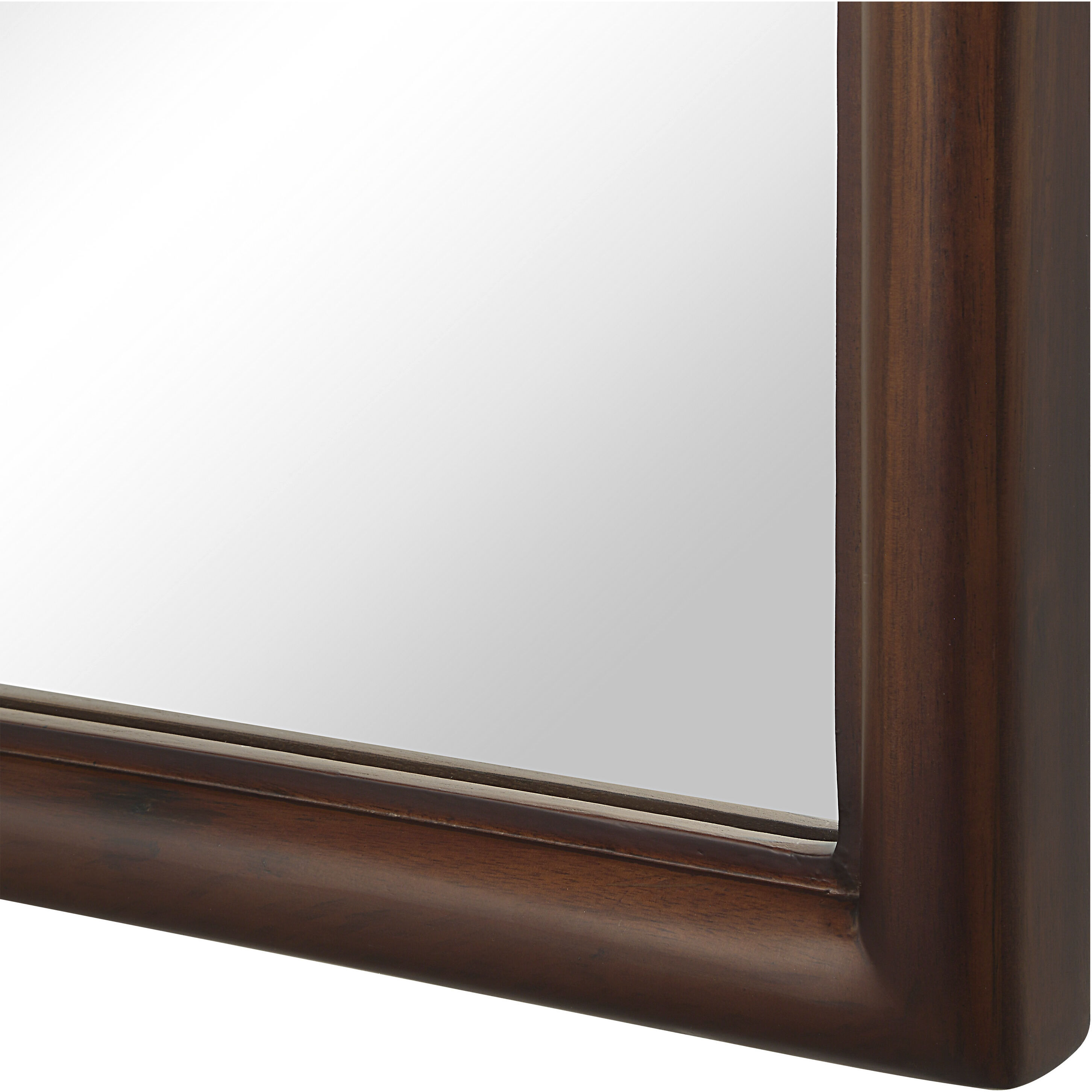 Otara 68 X 30 inch Walnut Wall Mirror