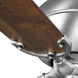 Royer 56 inch Antique Nickel with Chestnut Blades Ceiling Fan