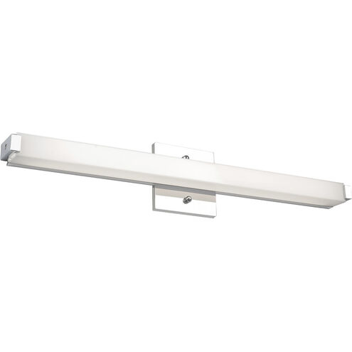 Latitude-Slim LED 20.75 inch Chrome Bath Vanity Light Wall Light