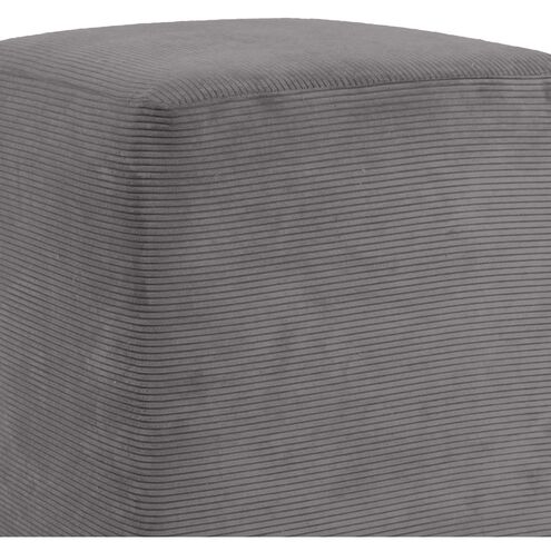 Pana Universal 18 inch Charcoal Ottoman