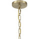 Stern 3 Light 16 inch Noble Brass Pendant Ceiling Light
