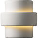 Ambiance Step LED 8.5 inch Greco Travertine Wall Sconce Wall Light, Small