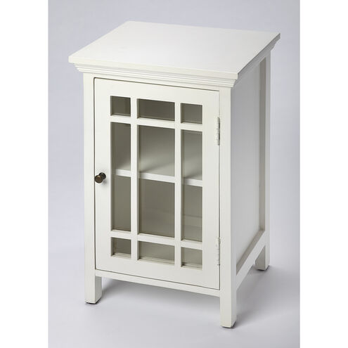 Butler Loft Baxter Glossy White Chairside Chest