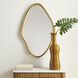 Aster 36 X 24 inch Antique Gold Mirror