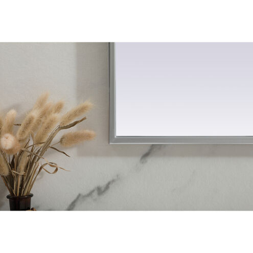 Blaire 36 X 30 inch Silver Mirror