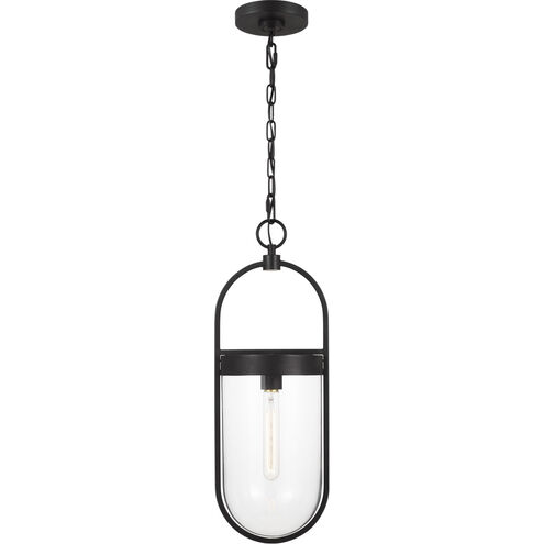C&M by Chapman & Myers Blaine 1 Light 8 inch Aged Iron Pendant Ceiling Light