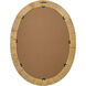 Aloha 35.5 X 27.5 inch Natural Mirror