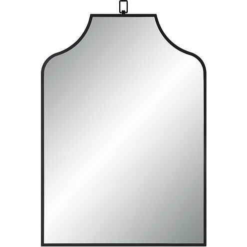 Breda 45 X 30 inch Matte Black Wall Mirror