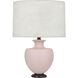 Michael Berman Atlas 25.25 inch 150.00 watt Matte Woodrose Table Lamp Portable Light in Deep Patina Bronze