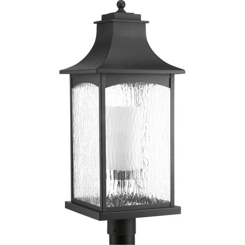 Maison 1 Light 26 inch Black Outdoor Post Lantern, Design Series