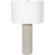 Tambour 28.25 inch 150.00 watt Grey Table Lamp Portable Light