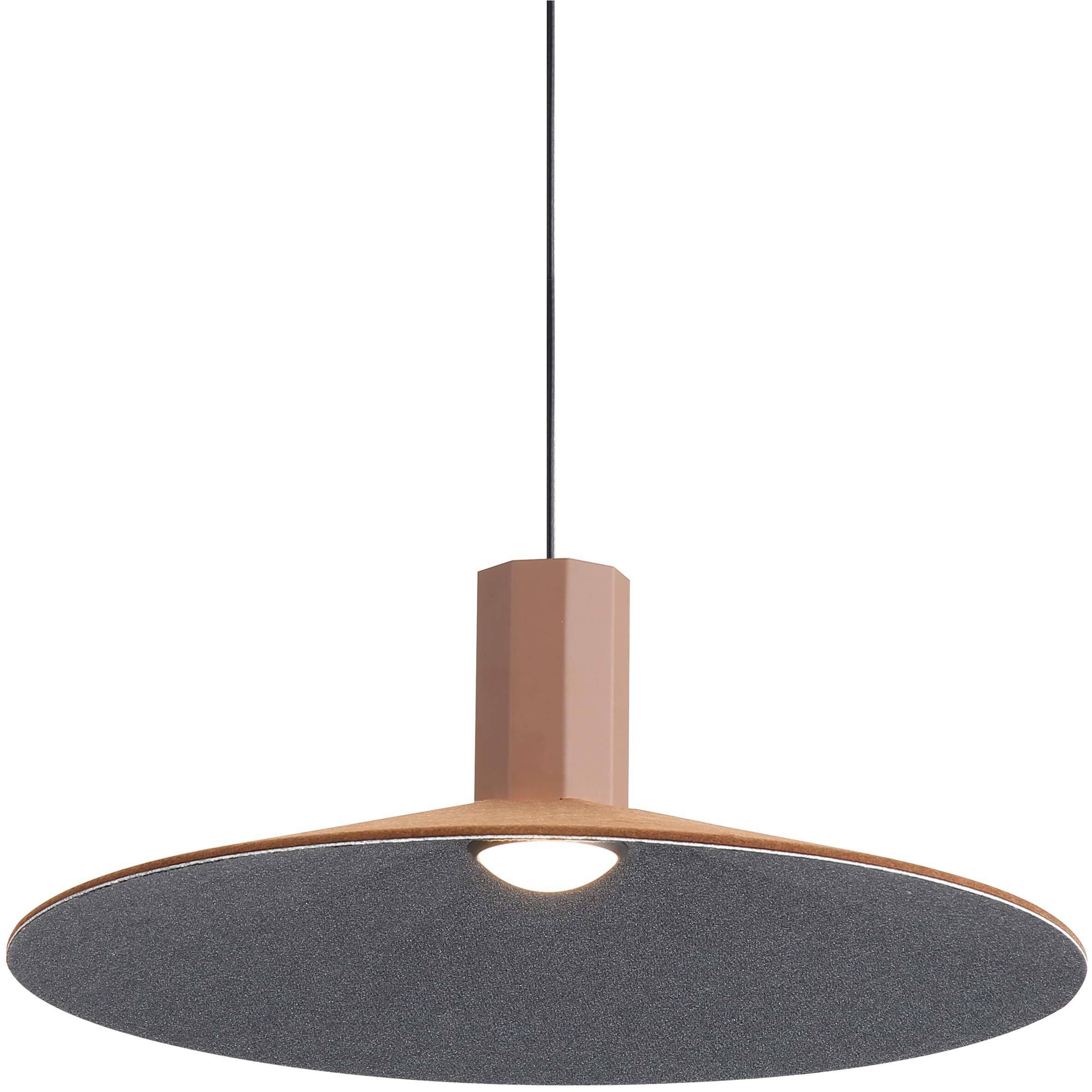 Faroe Pendant Ceiling Light in Coffee/Black