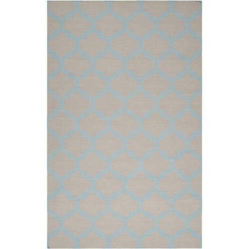 Frontier 66 X 42 inch Aqua, Taupe Rug