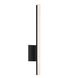 Stiletto LED 5 inch Satin Black Bath Light Wall Light