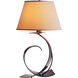 Fullered Impressions 29 inch 150 watt Vintage Platinum Table Lamp Portable Light in Flax, Large