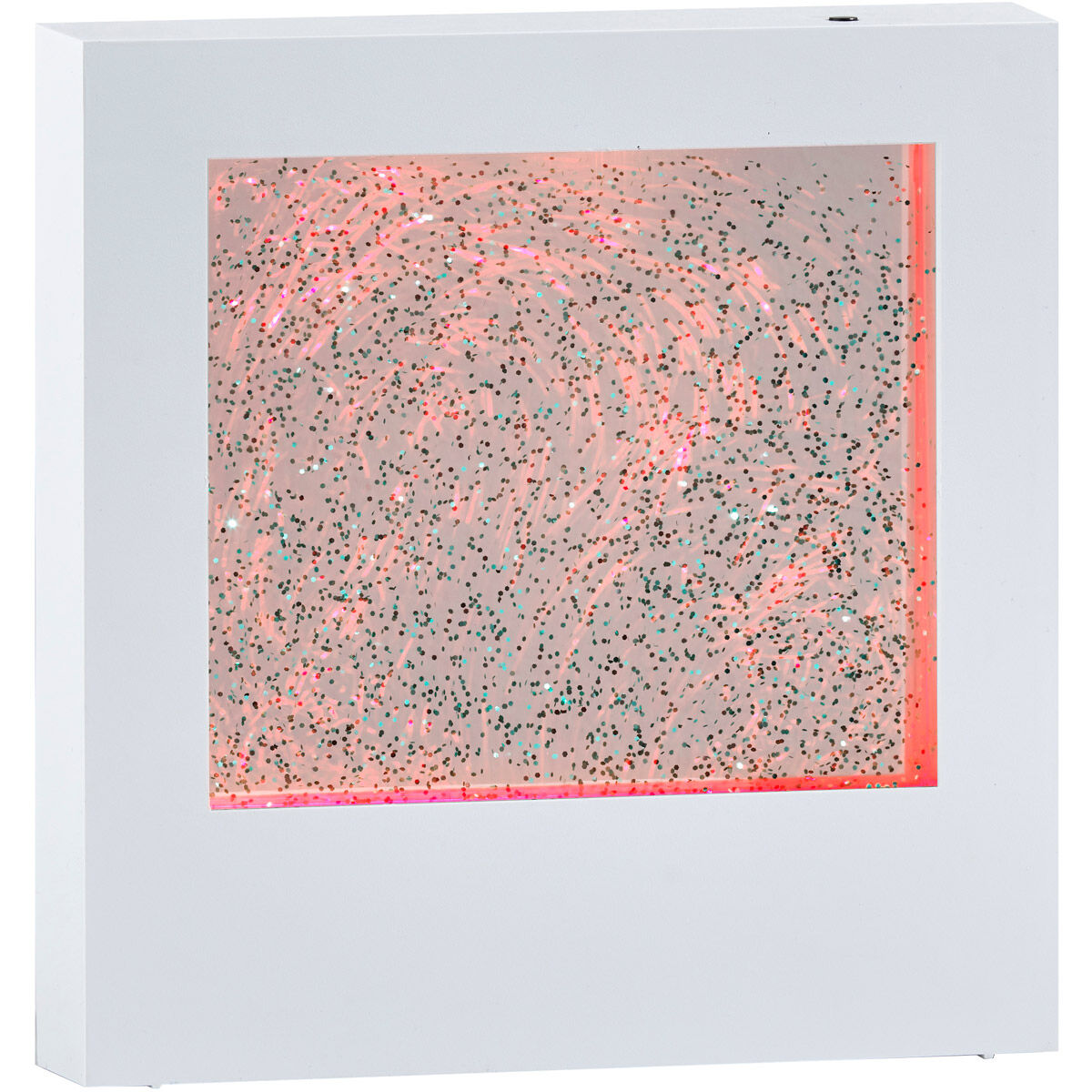 Glitter 9 inch 0.13 watt White Light Box Portable Light, Simplee Adesso