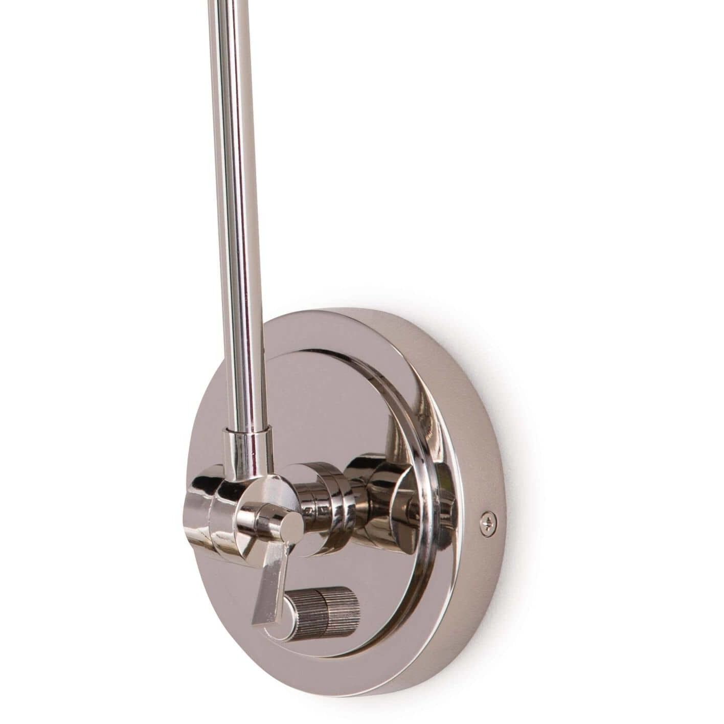 Sal LED 5 inch Polished Nickel Wall Sconce Wall Light, Task