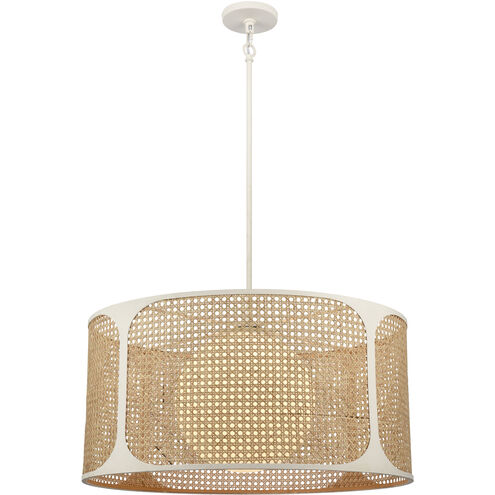 Coastal Breeze 1 Light 27 inch White Coral Chandelier Ceiling Light