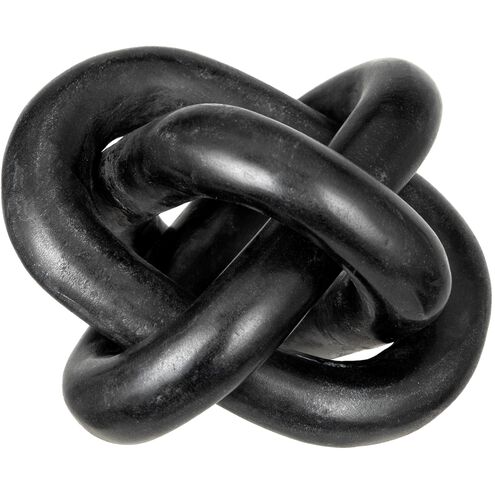 Anita 5.9 X 5.9 inch Sculpture in Natural Black