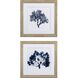 Waterside Collection Blue Framed Art