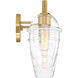 Summer Jazz 4 Light 32 inch Brushed Gold Vanity Light Wall Light