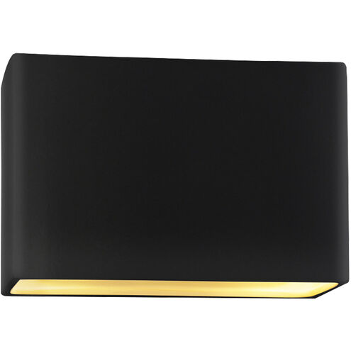 Ambiance 2 Light 16.5 inch Matte Black ADA Wall Sconce Wall Light