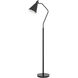 Capstone 63 inch 15.00 watt Iron Grey Floor Lamp Portable Light