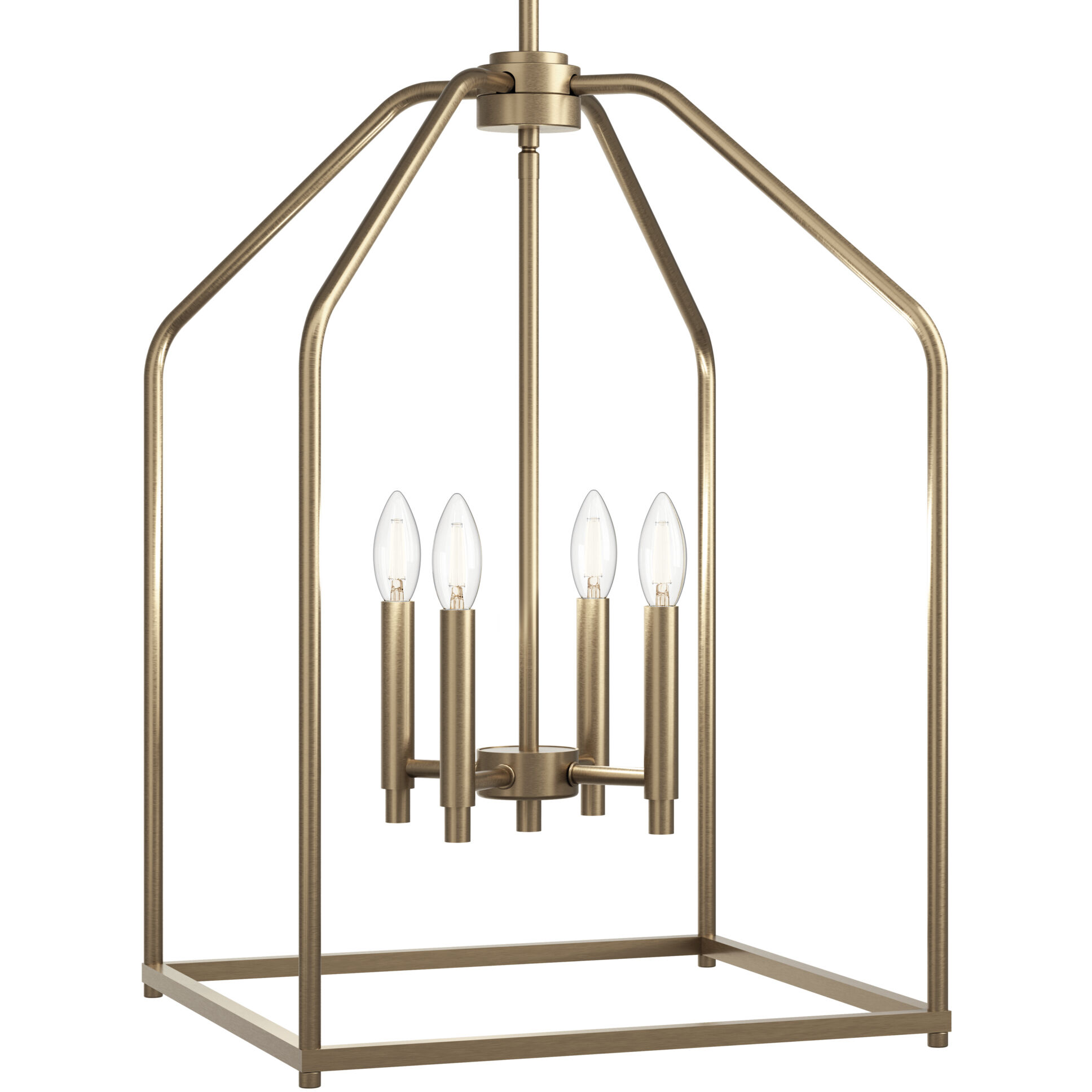 Madden 4 Light 16 inch Champagne Bronze Foyer Pendant Ceiling Light