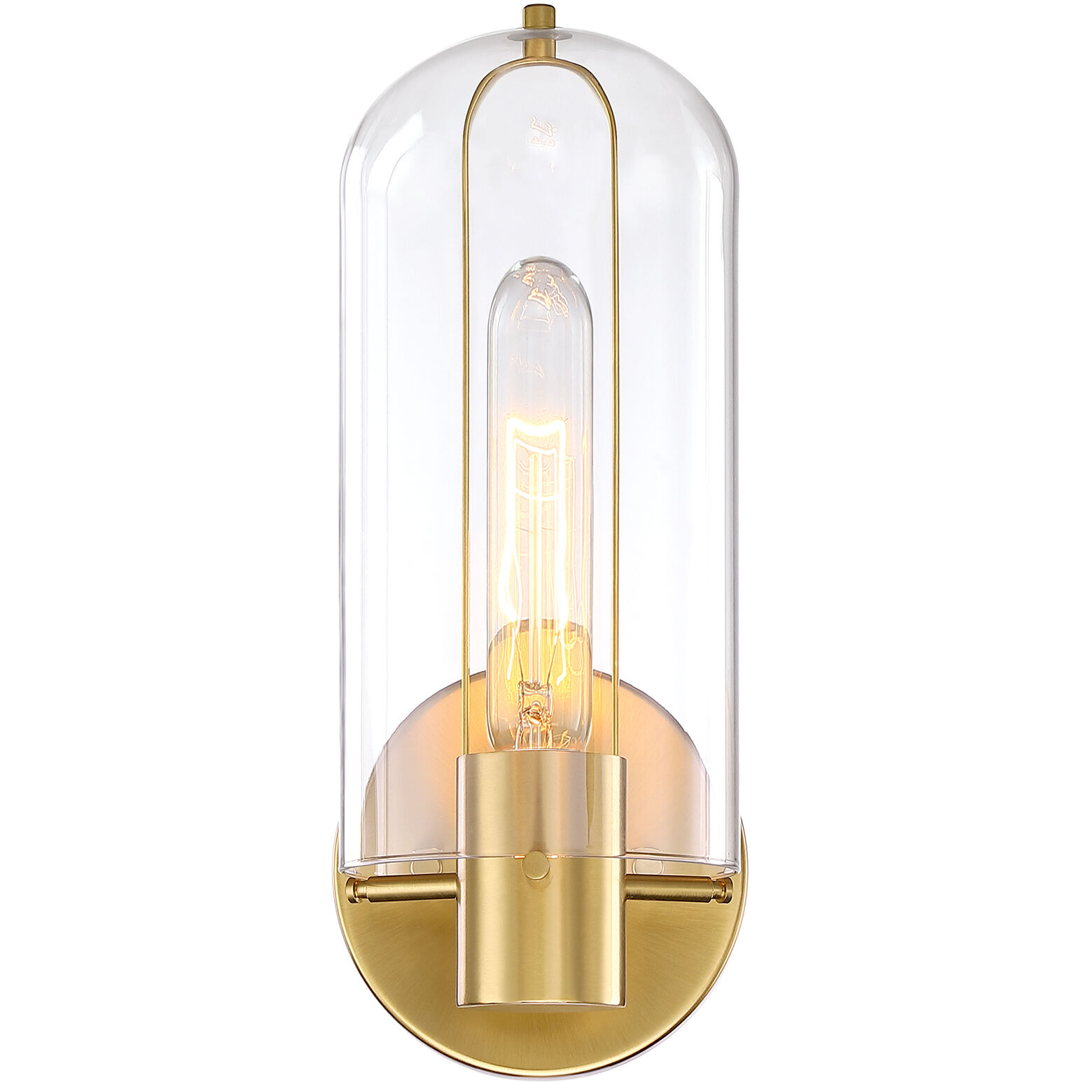 Skylar 1 Light 5.25 inch Brushed Gold Wall Sconce Wall Light