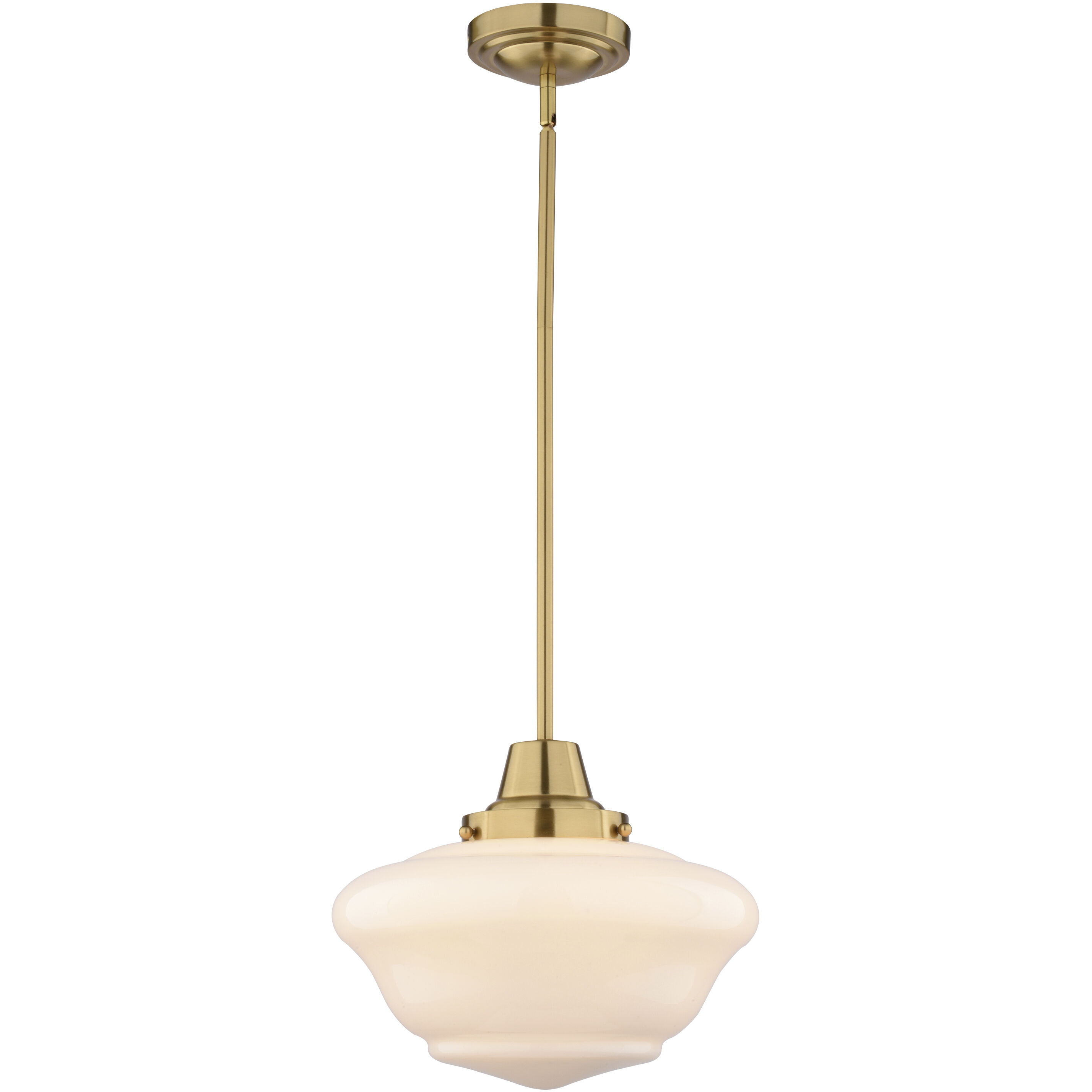 Eastgate 1 Light 12 inch Antique Gold Pendant Ceiling Light