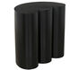 Bast 25 X 24 inch Matte Black Side Table