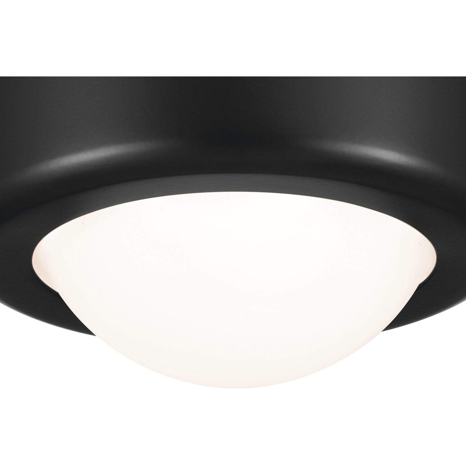 Tibbi LED 5.5 inch Black Flush Mount Ceiling Light