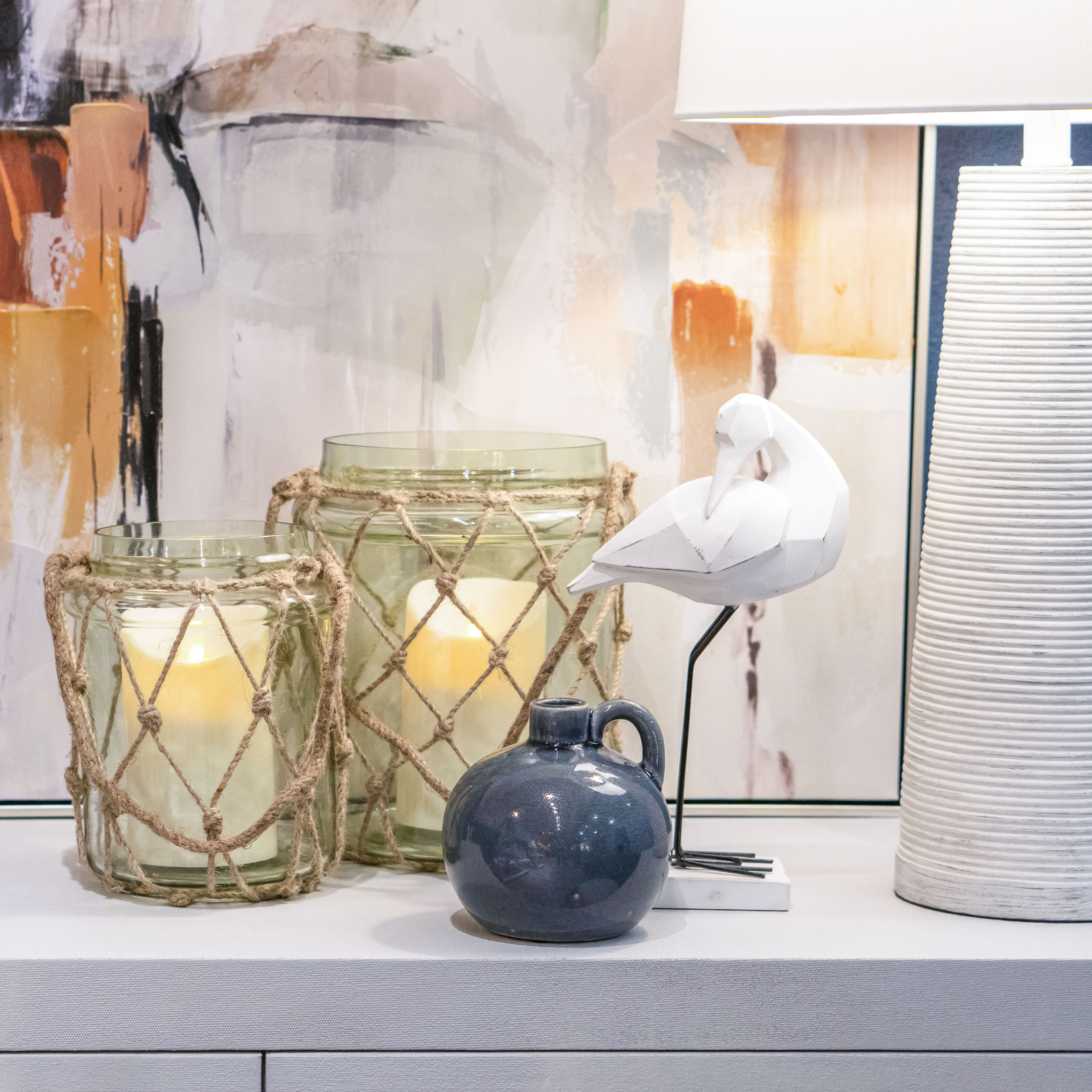 Sea Garden 10 X 7.5 inch Vase