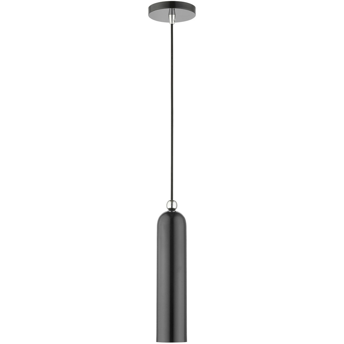 Ardmore 1 Light 5 inch Shiny Dark Gray Pendant Ceiling Light