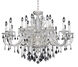 Cassella 18 Light 37 inch Two-Tone Silver Chandelier Ceiling Light