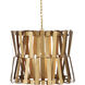 Chaconne 1 Light 27 inch Brass Chandelier Ceiling Light