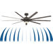 Odyn 84 84 inch Matte Greige with Weathered Wood Blades Fan-Uni