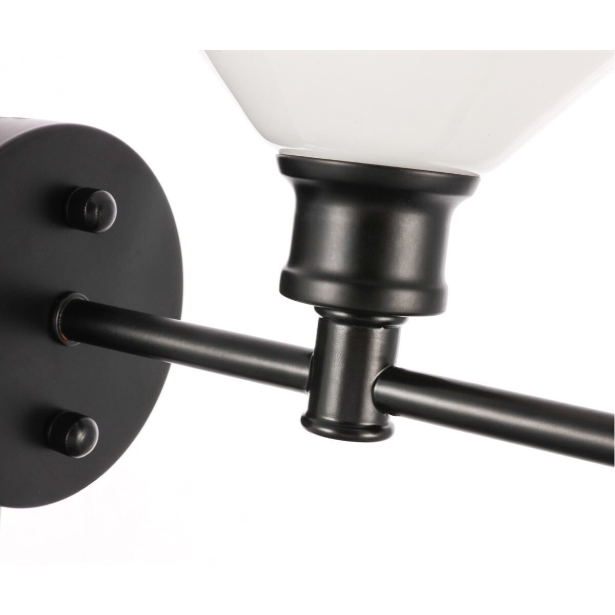 Gene 1 Light 6 inch Black Wall sconce Wall Light