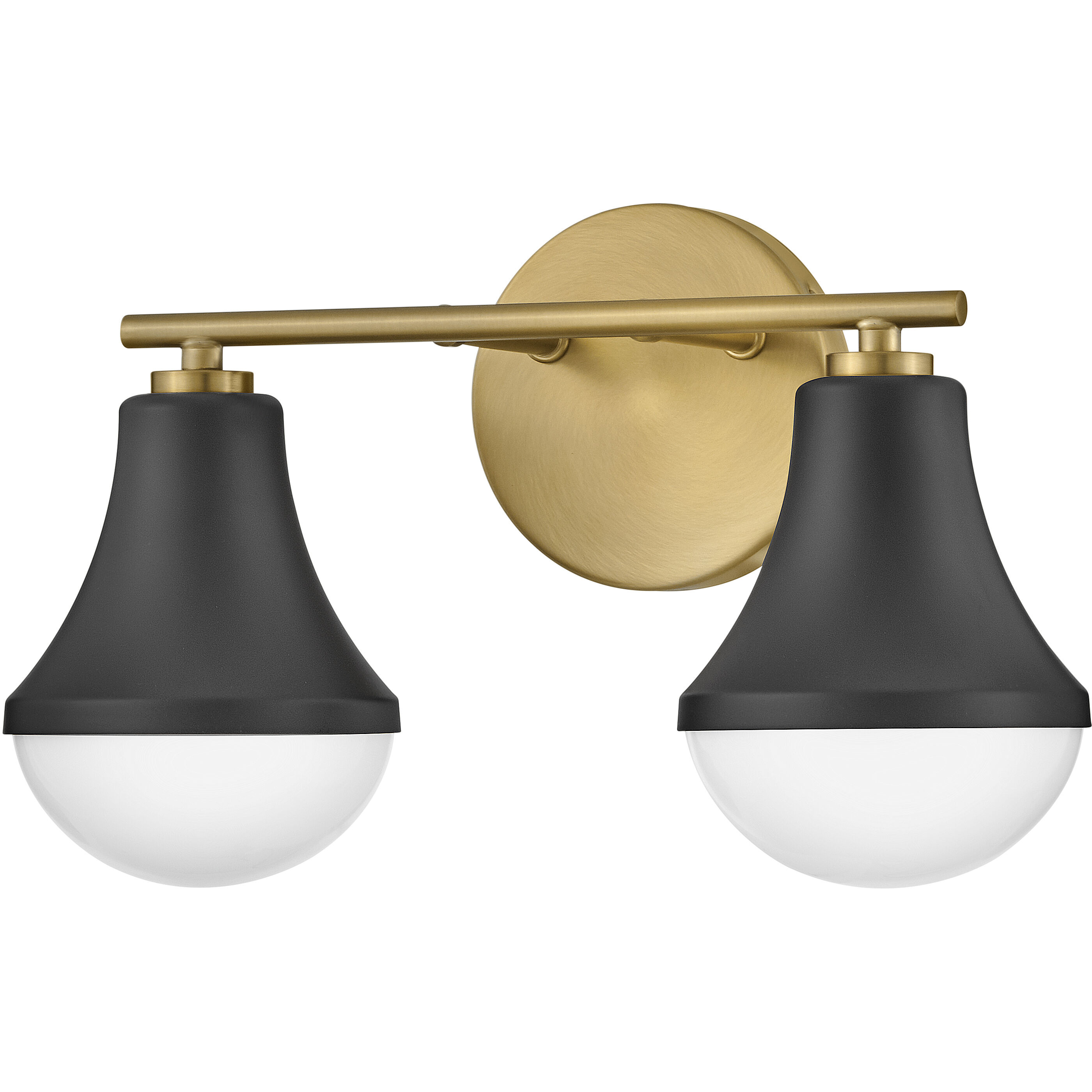 Haddie LED 14.5 inch Black Bath Light Wall Light