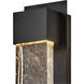 Rune Outdoor Wall Mount in Black