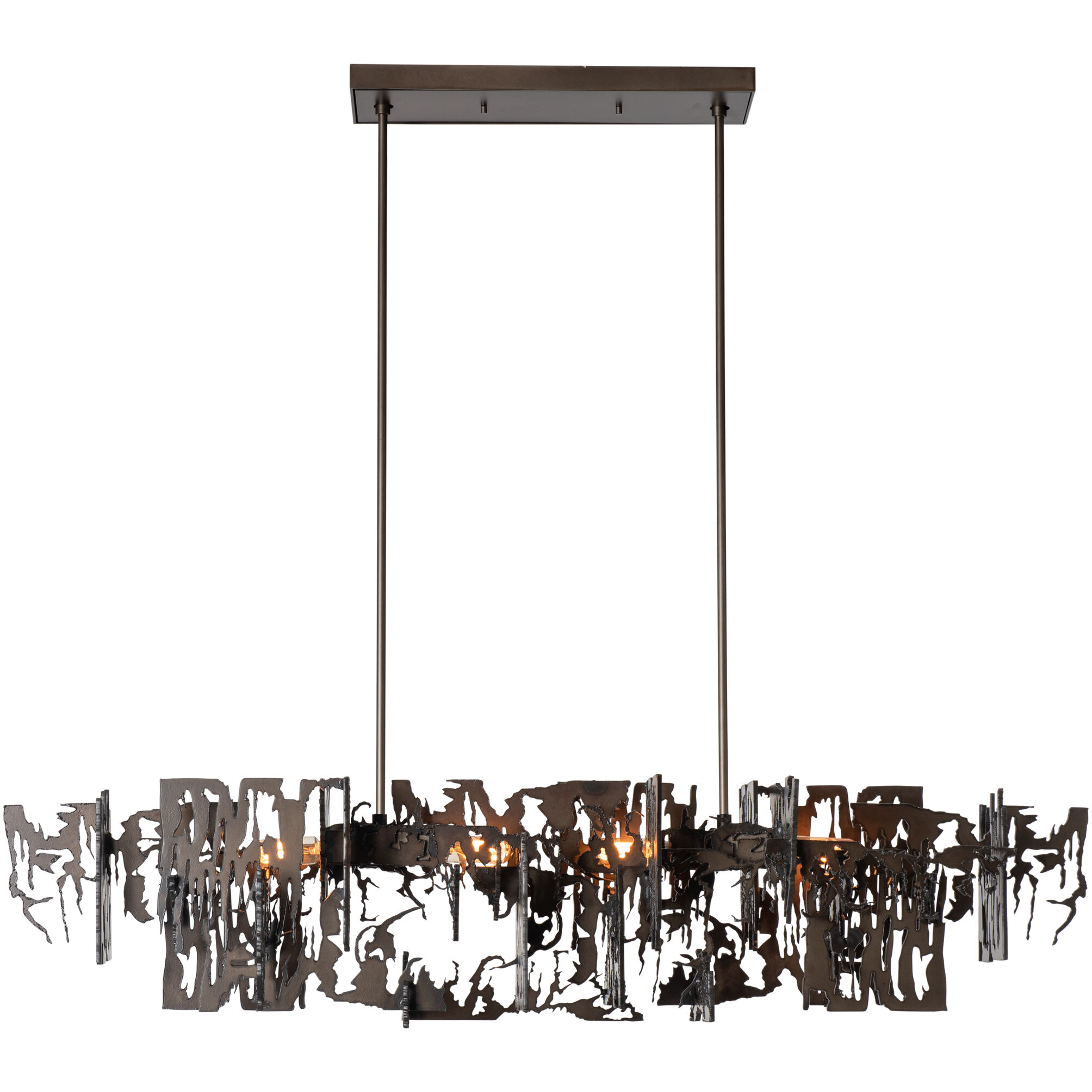 Art + Alchemy Brutus 4 Light 14 inch Dark Smoke Pendant Ceiling Light