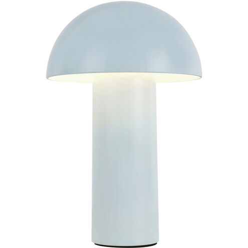 Setas 10.13 inch 3 watt Sky Blue Table Lamp Portable Light